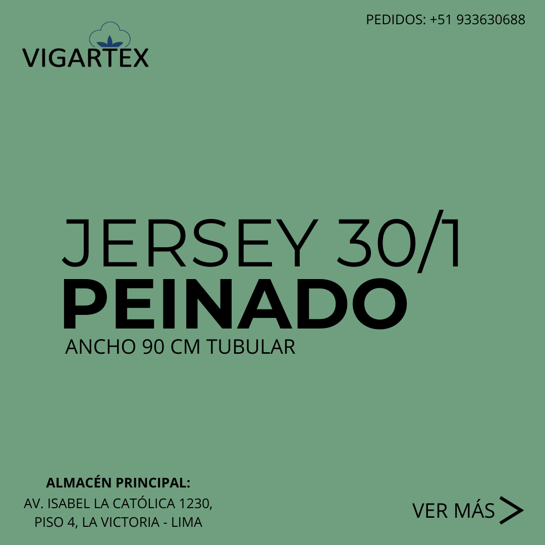 JERSEY 30/1 PEINADO