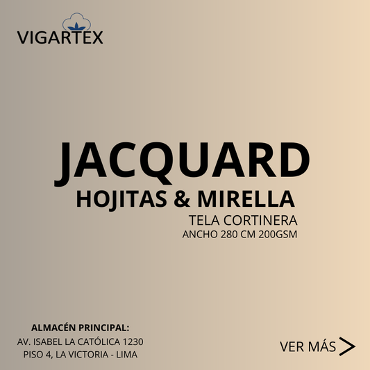 JACQUARD 1: HOJITAS & MIRELLA