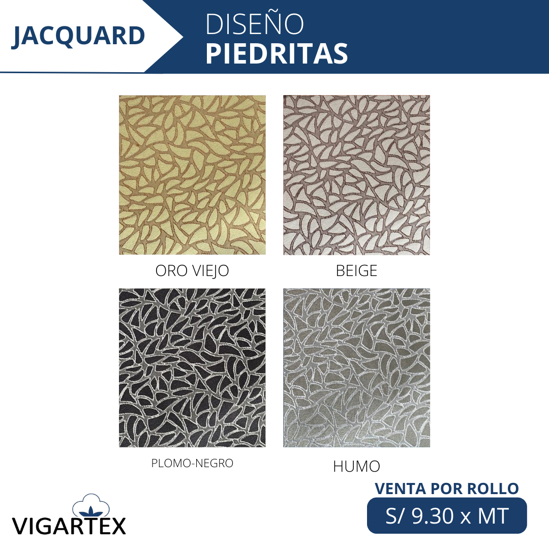 JACQUARD 2: RÚSTICOS, ONDAS, CÍRCULOS, etc